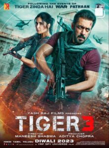 Tiger 3 First Look: फिल्म के पहले पोस्टर में सलमान खान और कैटरीना कैफ दोनों खतरनाक नजर आ रहे हैं।