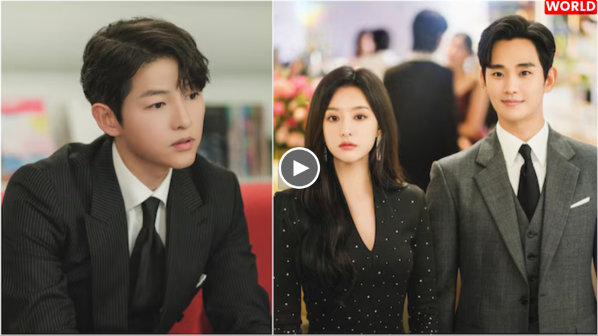 "Korean-Drama: 'Queen of Tears' के एपिसोड में 'Song Joong Ki' की 'Vincenzo' वापसी ने रेटिंग्स को नई ऊँचाइयों तक पहुँचाया"